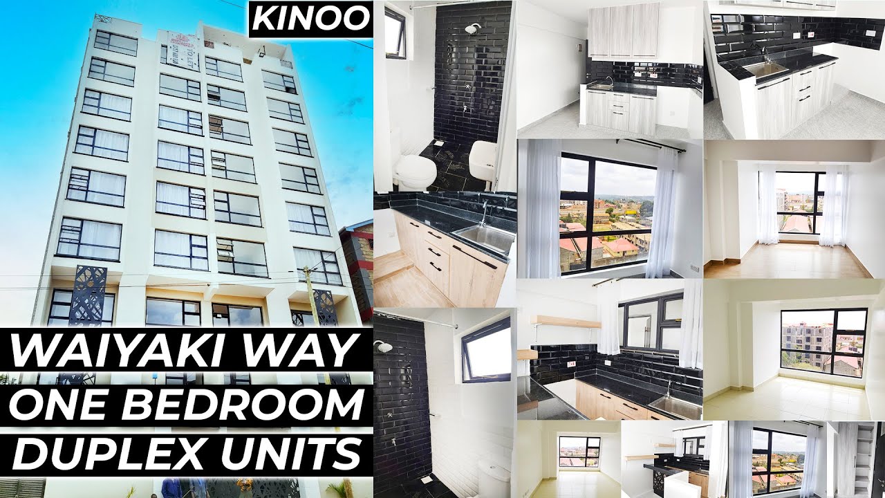NEWLY CONSTRUCTED ONE BEDROOM DUPLEX APARTMENT TOUR | WAIYAKI WAY | KINOO | NAIROBI HOUSE HUNTING
