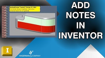 Inventor How to Add Notes & Post-its! Notes, Screenshots, & Managing Them!