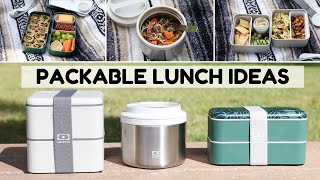 Packable Vegan Lunch Ideas