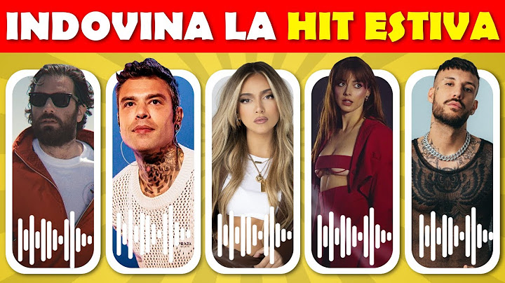 Hai 5 Secondi per Indovinare la Canzone Hit Estiva | Quiz Canzoni Tormentoni