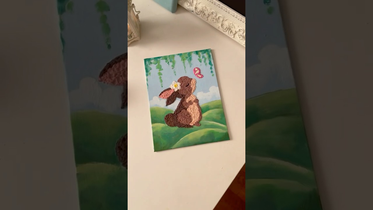 Making squishy paint💗  Have you tried this trend yet? 