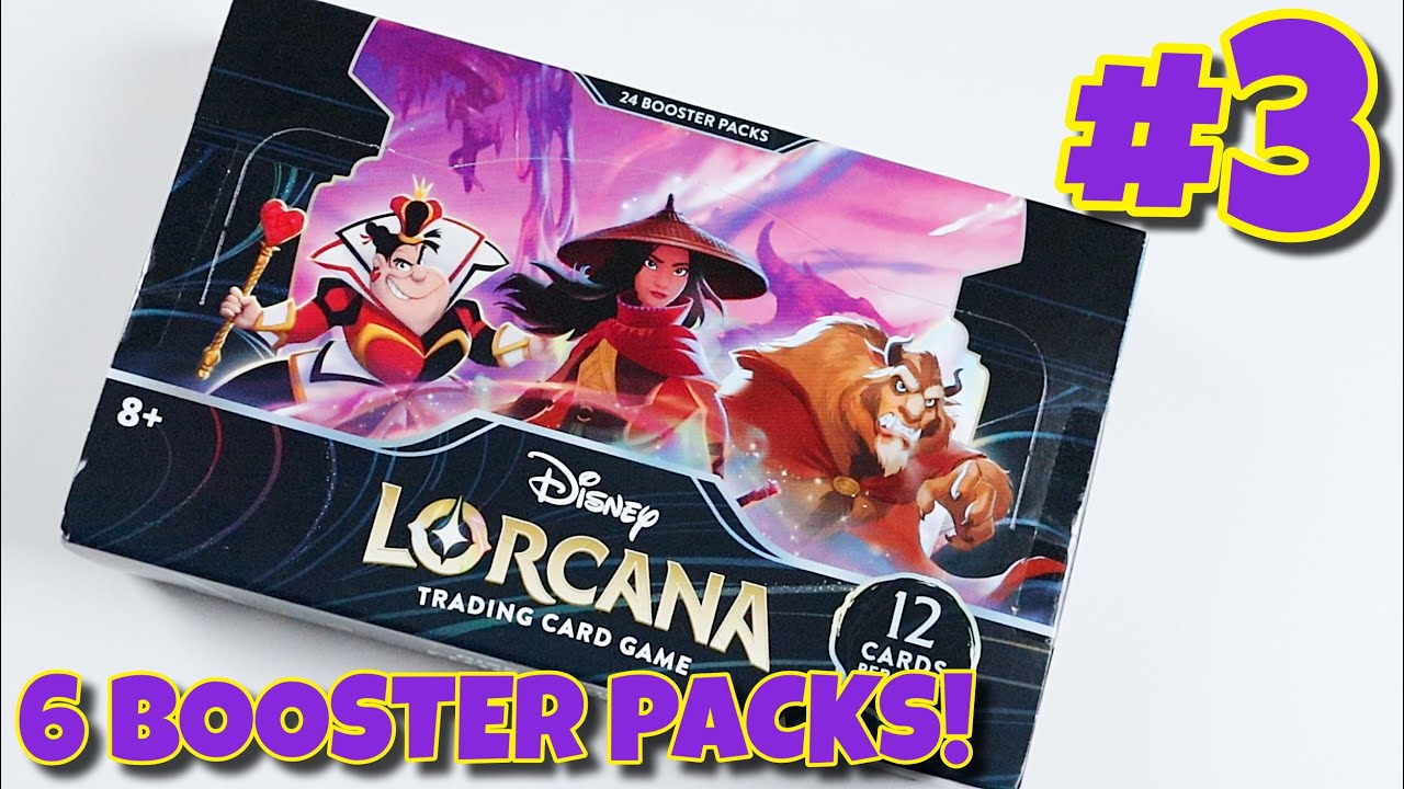rise of floodborn booster box Disney Lorcana Rise of the Floodborn Booster Box