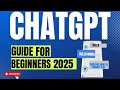 HOW TO PROMPT ChatGPT FOR BEGINNERS 2025( STEP BY STEP ) GUIDE