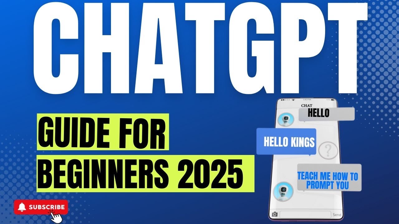 HOW TO PROMPT ChatGPT FOR BEGINNERS 2025( STEP BY STEP ) GUIDE - YouTube