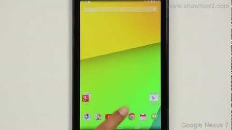 Google Nexus 7 - Timer