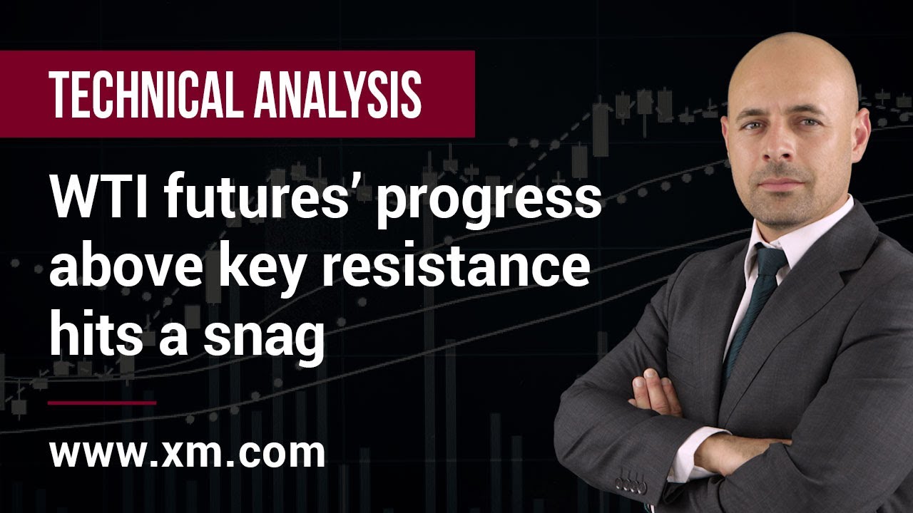 Technical Analysis: 26/11/2020 - WTI futures’ progress above key resistance hits a snag