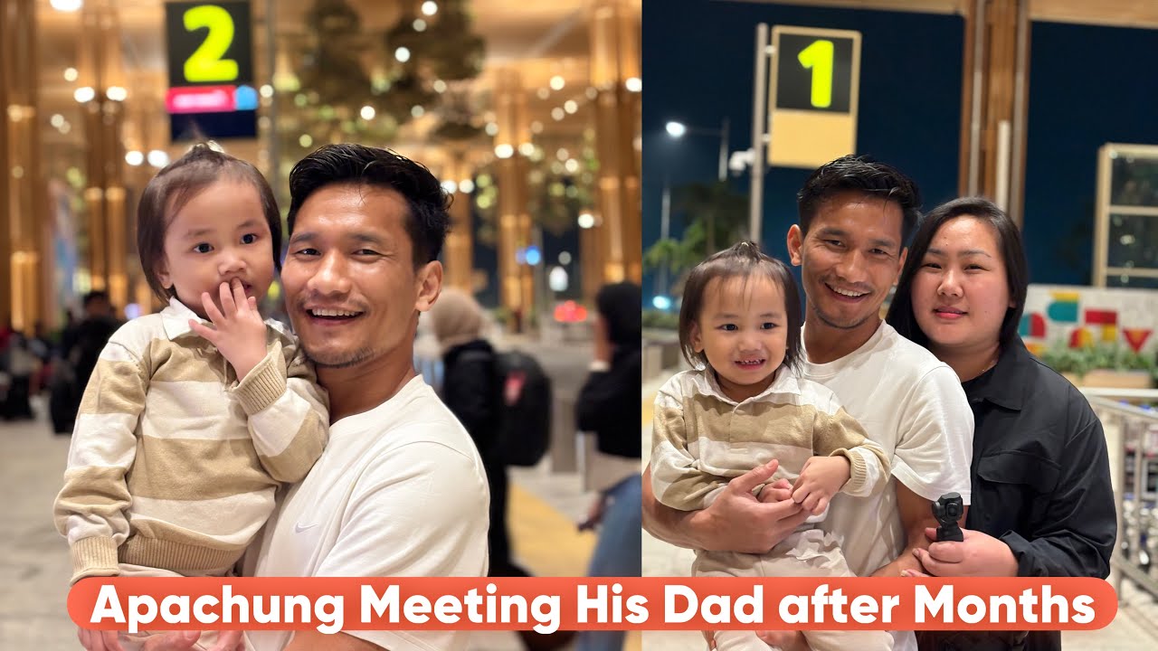 Наконец-то мой сын встретился со своим отцом спустя месяцы 🥹❤️