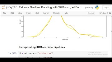 Extreme Gradient Boosting with XGBoost ; XGBoost in Pipelines