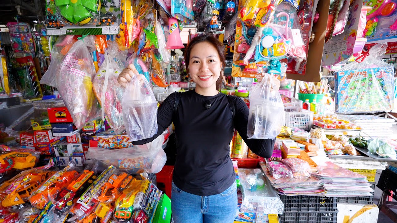 Cuộc sống tại vùng Biên Giới Việt Nam - Campuchia của bà con trong những ngôi chợ lâu đời ở An Giang