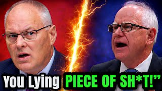 Tim Walz Has Nervous BREAKDOWN as MAGA Congressman FLIPS the Script and DESTROYS Him in Fiery Tirade