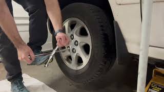 How to Take A Tire Off Of A Toyota Camry | The DIY Guide | Ep 368