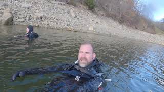 South Holston Lake Dam - Dive to the Intakes 4k