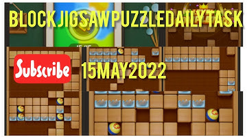 block jigsaw puzzle daily task today /solved/ 15 May 2022#blockjigsawpuzzle #dailytasks