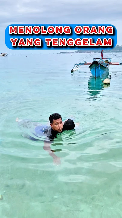 Menolong orang yang tenggelam #videolucu #hiburan #shortsviral