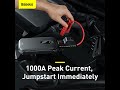 Запуск 3л (V6) мотора от пускового устр-ва Baseus Car Jump Starter 12000mAh, 5V/3A CRJS03