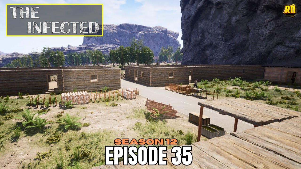 Completing The Ground Floor Walls! The Infected Gameplay [S12E35] - YouTube