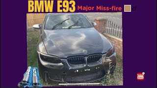 BMW E93 - Major Miss-fire / solenoid removable #bmw #carissues #carrepair