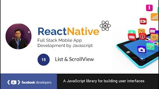 React Native Tutorial: List & ScrollView #15  | Pemrograman Mobile #reactnative