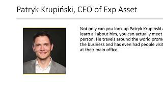 Exp Asset  Simple Understanding of Exp Asset Business