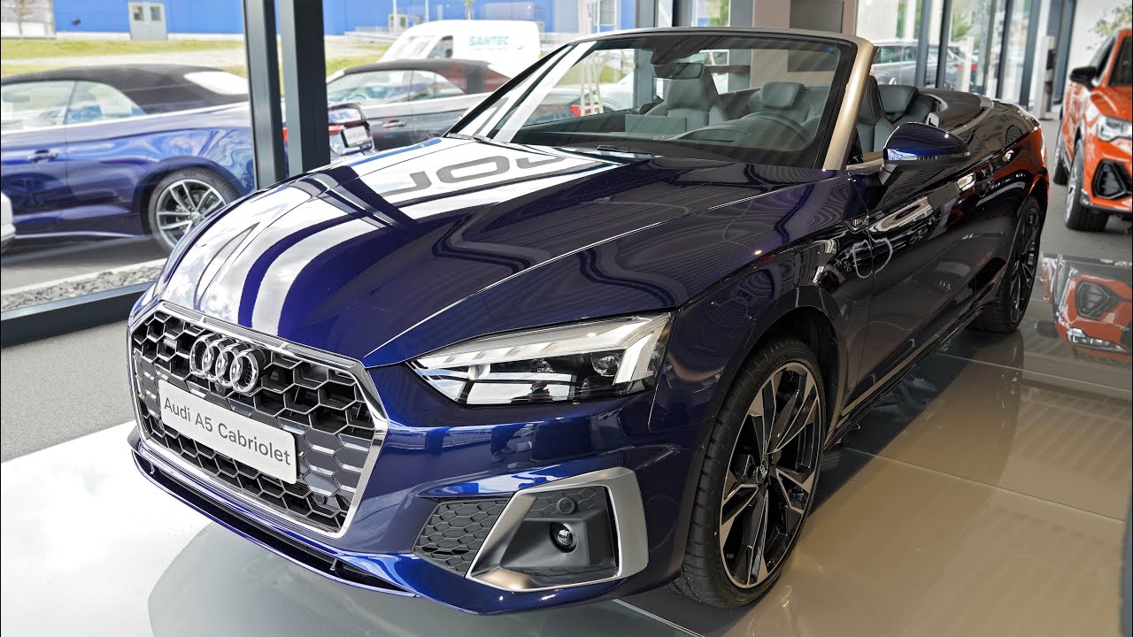 Audi A5 Cabrio S Line 40 Tdi Quattro 190hp Visual Review Youtube