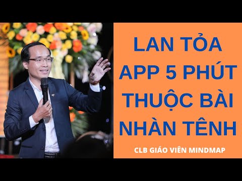 Video Lan tỏa app 5 Phút Thuộc Bài nhàn tênh dành cho giáo... - youtube