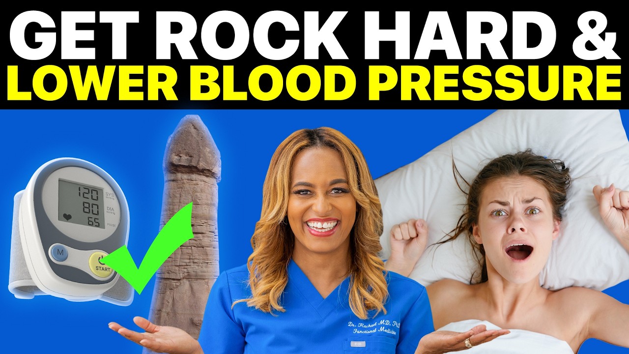 How to Get Rock Hard AND Lower Your Blood Pressure Naturally! 🤗