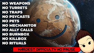 🔴Can I Beat RimWorld as a True Pacifist? | 500% Difficulty, No Pause - Day 1