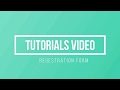 How To Create Registration Form In HTML EASY & SIMPLE