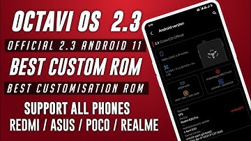 OCTAVI OS 2.3 Official Android 11 Custom Rom 2021