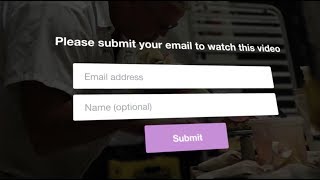How to Add Optin Form into Video - Vimeo allows you to add opt in forms right within your video