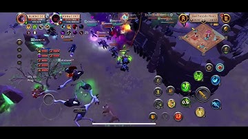 Noob family(T7)Vs The warriors(T6), 3rd party freaky fools(T8),,1hand nature healer pov