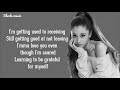 Ariana Grande - pov (Lyrics)