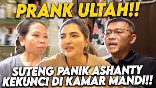 SUTENG PANIK SAMPAI NANGIS LIAT ASHANTY KETAKUTAN SENDIRIAN DI KAMAR MANDI!!!