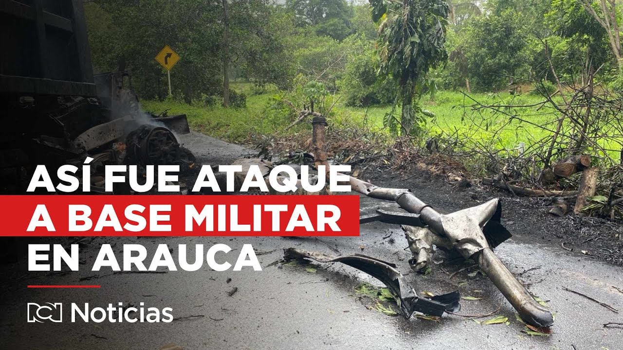 ELN perpetró ataque a base militar desde una volqueta y a pocos metros de  un colegio