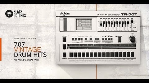 Creating an Ableton Drum rack with TR-707 Vintage Drum hits