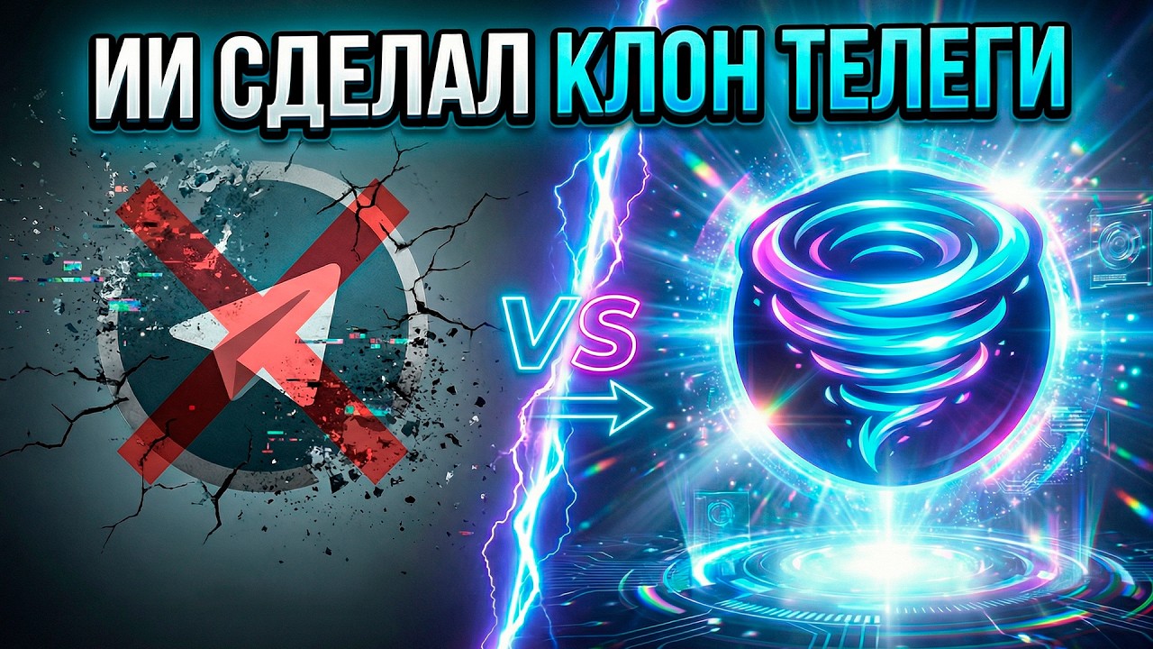 НЕЙРОСЕТЬ СОЗДАЛА ЗАМЕНУ TELEGRAM | Vortex - мессенджер будущего