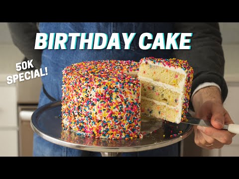 BIRTHDAY CONFETTI CAKE  Funfetti Cake