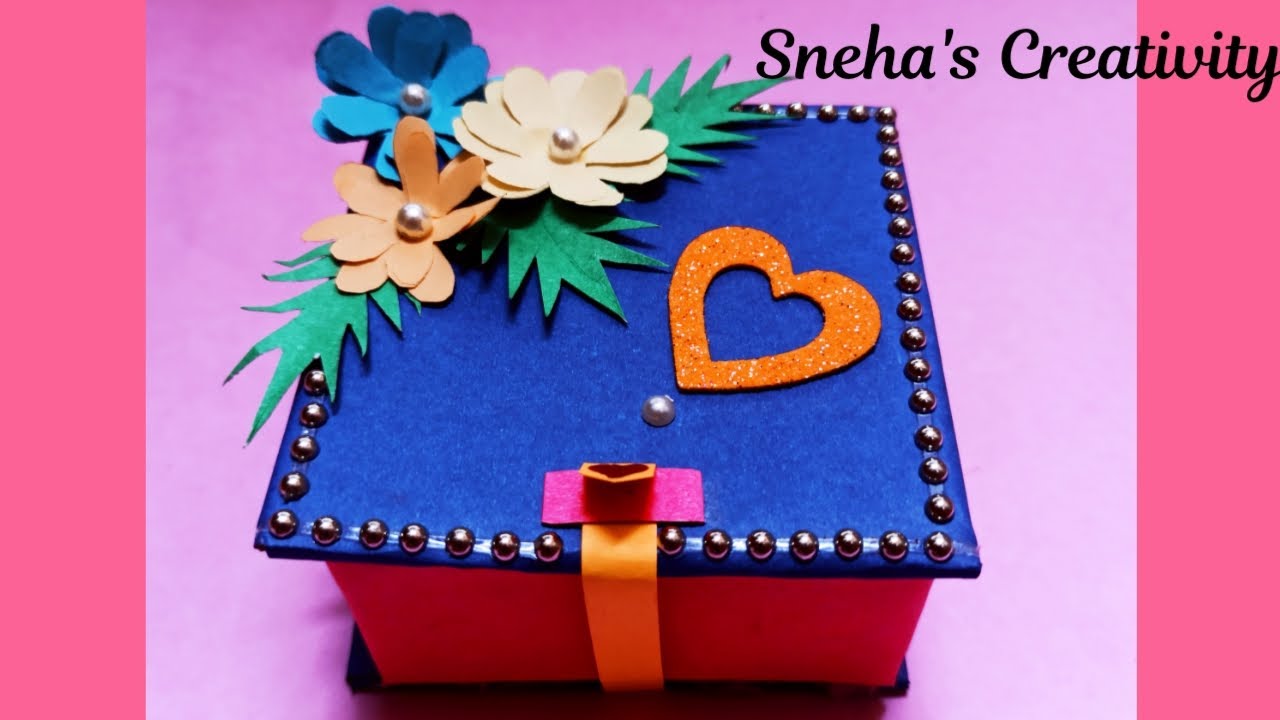 Cardboard Box DIY | Cardboard Box Ideas | Cardboard Gift Box DIY