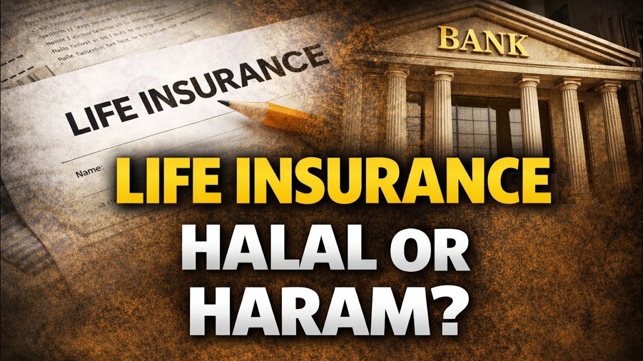 Life insurance halal or haram ? Must watch 