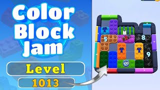 Color Block Jam Level 1013 Solution walkthrough