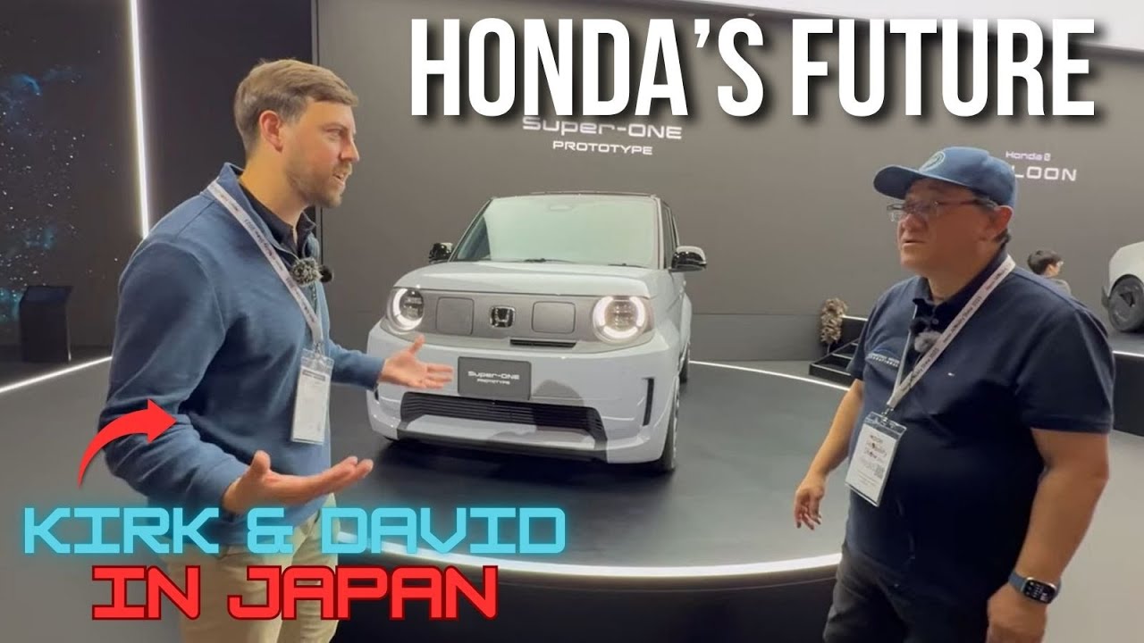 HONDA's FUTURE & HIGHLIGHTS FROM JAPAN with DAVID & KIRK // HONDA AT JAPAN MOBILITY SHOW