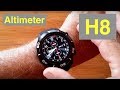 MICROWEAR H8 4G Android 7.1.1 IP68 Waterproof Altimeter, Always Time Smartwatch: Unboxing & 1st Look