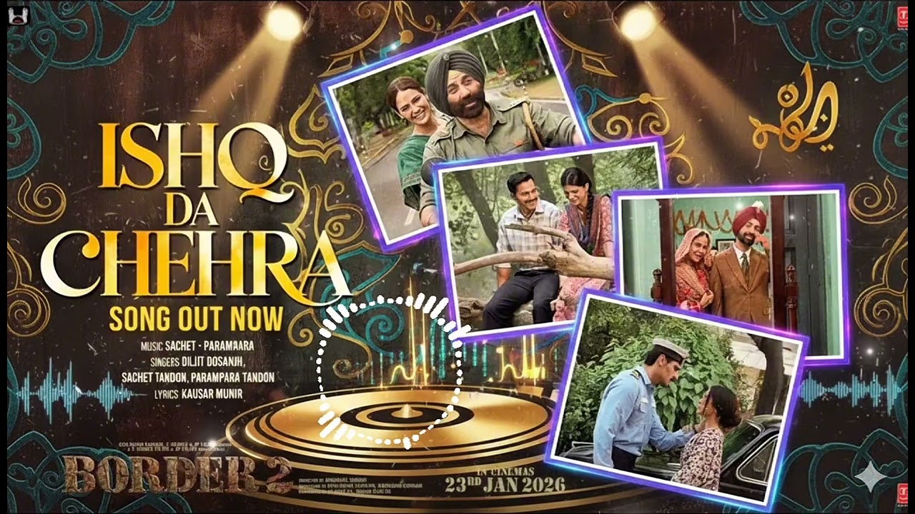 Ishq Da Chehra 🔥(AI inspired )DJ Arabic Remix | Diljit Dosanjh | Border 2