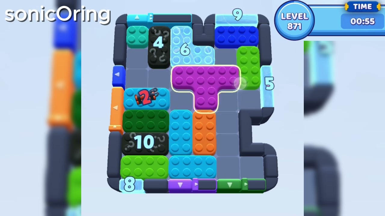 Color Block Jam Level 871 - YouTube