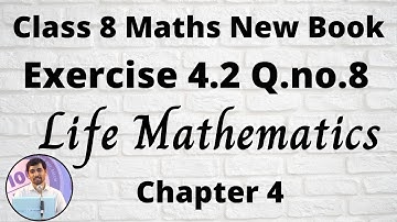 TN 8 Maths Life Mathematics Exercise 4.2 Q.No.8 Profit, Loss, Discount, & GST/TNPSC profit and Loss