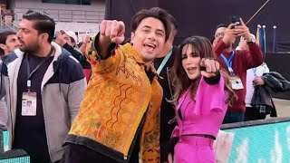Some Behind the scenes of #PSL9 Opening ceremony #alizafar #aimabaig