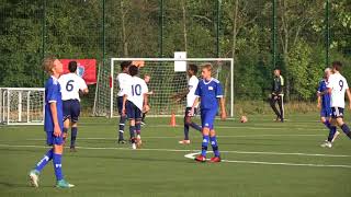 U15 Pokal, FA2000 (Øst 2)-B93 (Øst 1): 1-5 (1. halvleg)