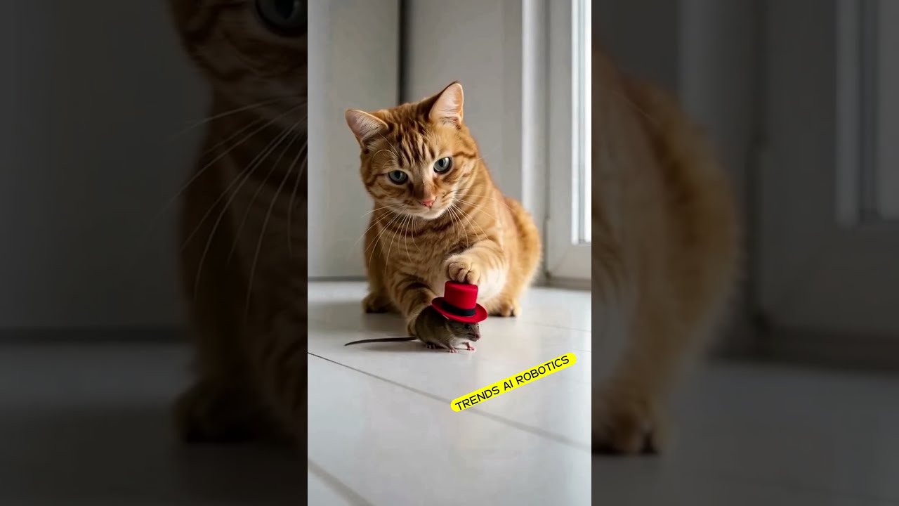Shock Alert This Cat S Mind Powers Dominate Mice Funnyanimals Cutecat Rat Shorts