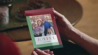 Win the mantle with holiday cards