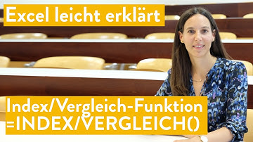 Excel einfach erklärt: Index/Vergleich-Funktion | =INDEX/VERGLEICH() (2021)